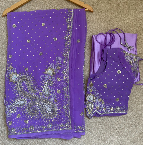 Lightweight lilac embroidered - lilac,