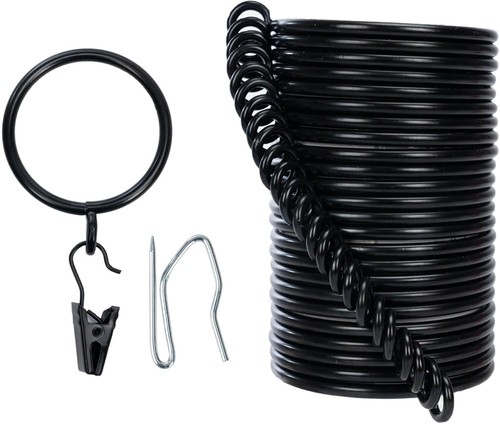 Curtain rings and hooks - rings,