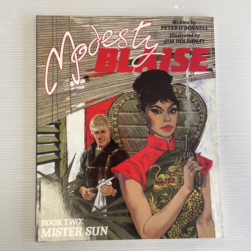 Modesty blaise book - modesty,