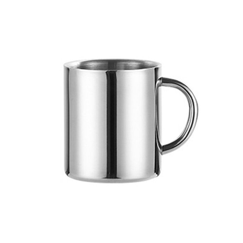Stainless steel coffee - steel, mug