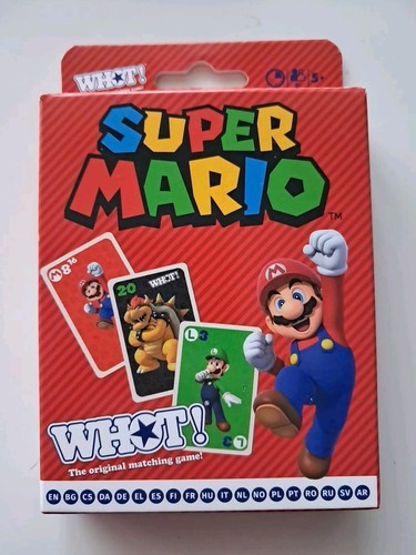 Super mario whot card - super, game