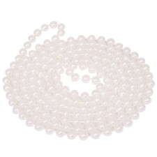 FLAPPER BEADS 180CM PEARL