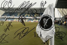 MILLWALL HAND SIGNED A4 PHOTO