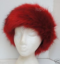 DARK RED MIX FLUFFY FAUX FUR