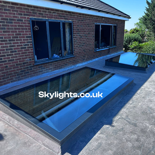 Roof lantern flat glass - flat,