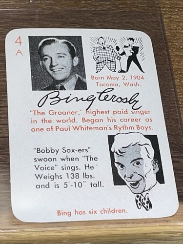 1945 autographs game bing - autographs,