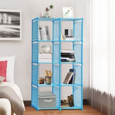 Modern Book Shelves Storage Display Bookcase Box Cabinet Rack Units Shelf 5 Tier