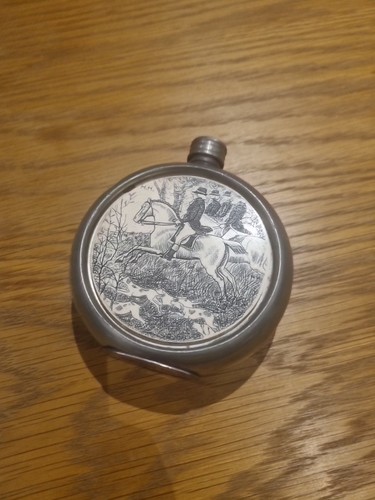 Vintage hip flask - ,made, in