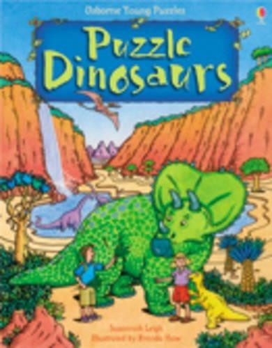 Puzzle dinosaurs usborne - dinosaurs, (usborne