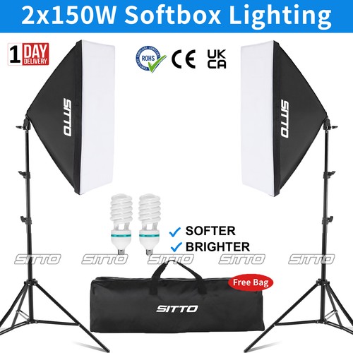 150w softbox lighting - 150w, kit