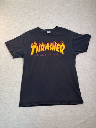 Thrasher magazine flame logo - thrasher,