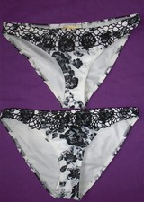 Lipsy Mono Print Floral Lace