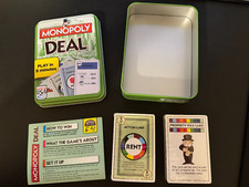 Monopoly Deal Card Game Green
