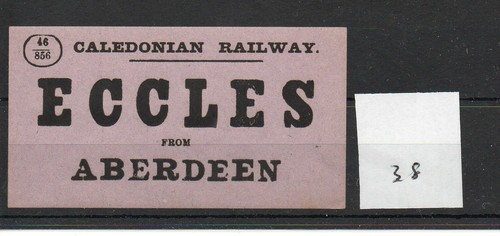 Caledonian railway - , cr