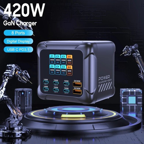 Ubigbuy 420w gan charger - ubigbuy,