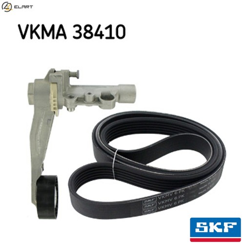 Vribbed belt set vkma 38410 - vkma,