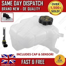 VAUXHALL ASTRA J MK6 09-ON RADIATOR COOLANT EXPANSION HEADER TANK & CAP + SENSOR