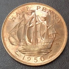 1950 George VI Bronze Proof