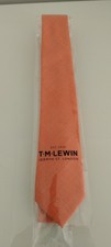 Men's TM Lewin Woven Pure Wool Tie Brand New Without Tags Still In Packaging