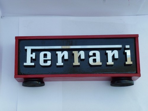 Ferrari desk sign - desk,