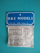 D & S 4mm OO Gauge White Metal