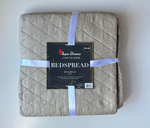 Quilted bedspread king - quilted,