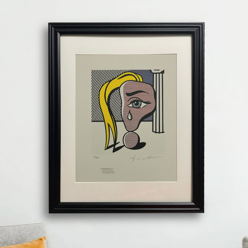 Roy lichtenstein hand - lichtenstein, hand-signed