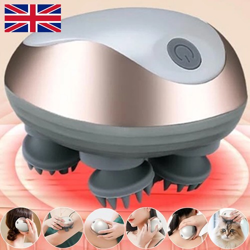 Electric scalp massager head - electric,