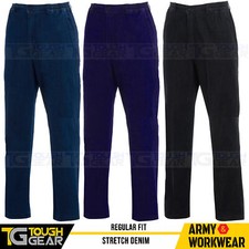 Mens Stretch Jeans Elasticated