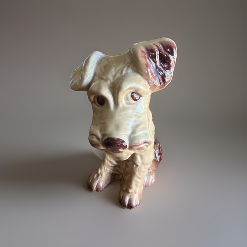 Tall sylvac 1379 brown terrier - sylvac,