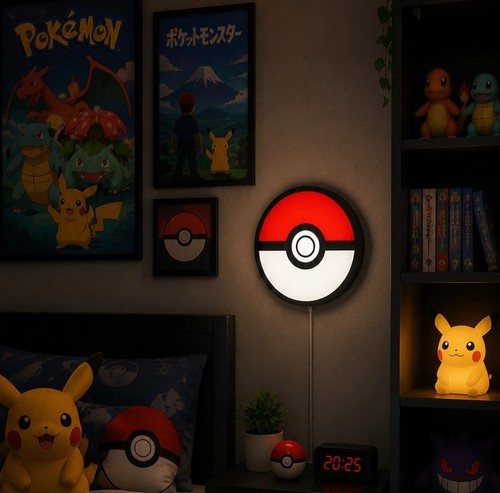 Pokémon pokeball led - pokeball, dimmable