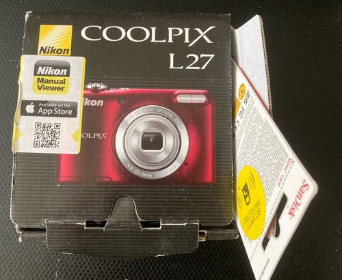 Nikon coolpix l27 1mp - coolpix,