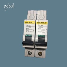 2 X SQUARE D SQO116EB6 MCB SQUARE D 16 AMP MCB 16A B16 SQO116EB6