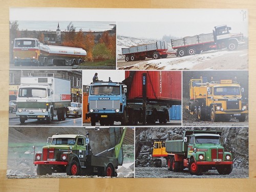Scania range brochure 1978 - scania,