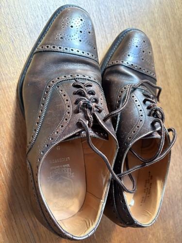 Saxone leicester brown - brown, leather