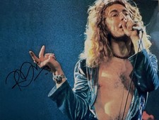 Robert Plant Autographed 8x10