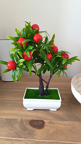 Artificial potted bonsai - potted, tree
