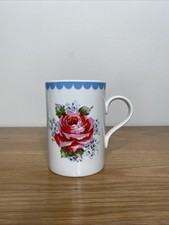 Cath Kidston Exclusively by Queen’s Bone China Mug Roses Pattern