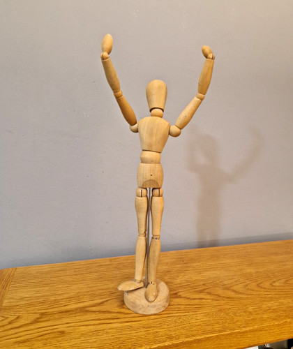 12in wooden artist mannequin - 12in,