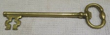 Vintage Brass Key Theatrical Prop