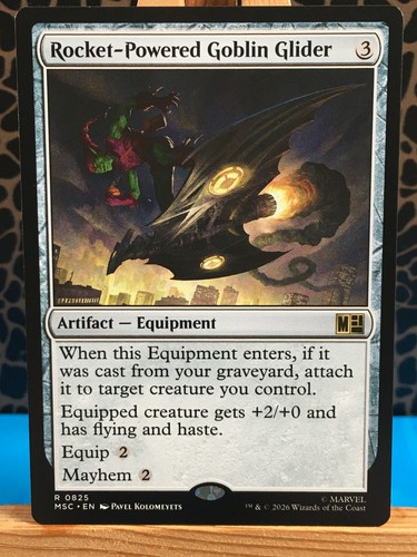 Mtg rocket powered - -, rocket-powered