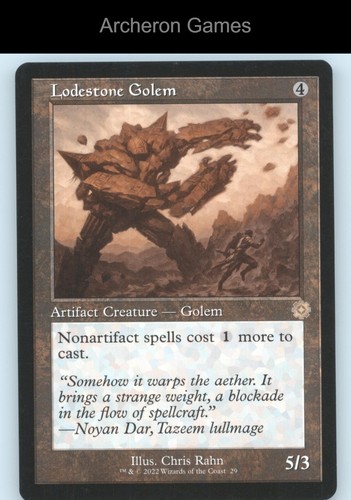 Lodestone golem mtg - golem, 29