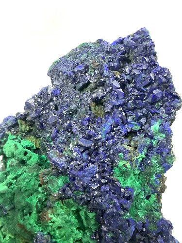 Azurite with malachite 83kg - azurite,