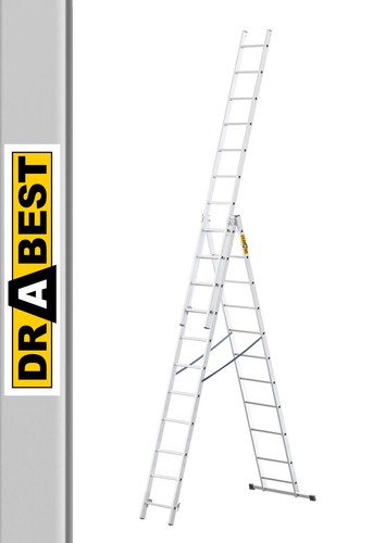 Drabest home aluminium ladder - home,