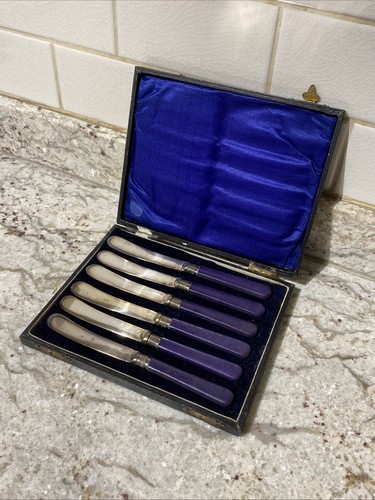 Vintage silver plated butter - plated,