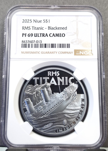 2025 niue silver dollar rms - silver,