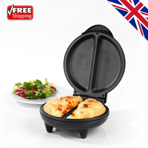 1000w dual omelette maker - 1000w, non