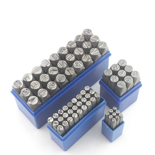 Letters number stamps - number,
