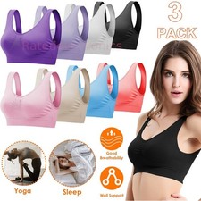 3 PACK Womens Ladies Sports