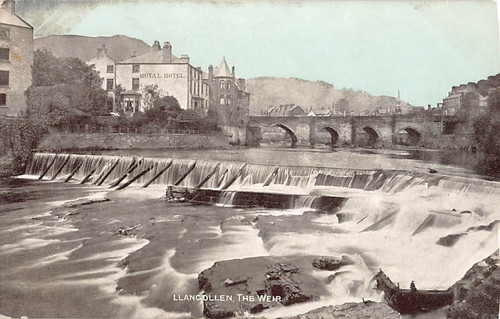 Postcard wales llangollen - -,